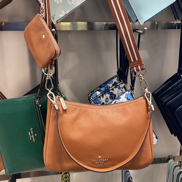 Kate Spade Rosie Shoulder Bag With Tech Attachment AirPod 
Warm Gingerbread 
NWT - Picture 15 of 16